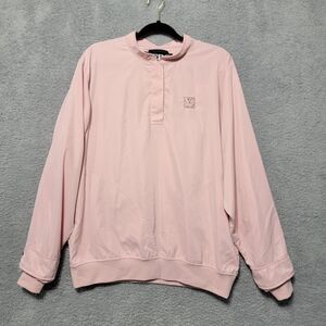 Zero‎ Restriction Golf Outerwear Women's Waterproof Pink Embroidered Jacket